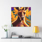 Kangaroo in Nature - Canvas