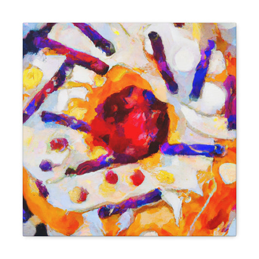 "Doughnut Abstract Harmony" - Canvas