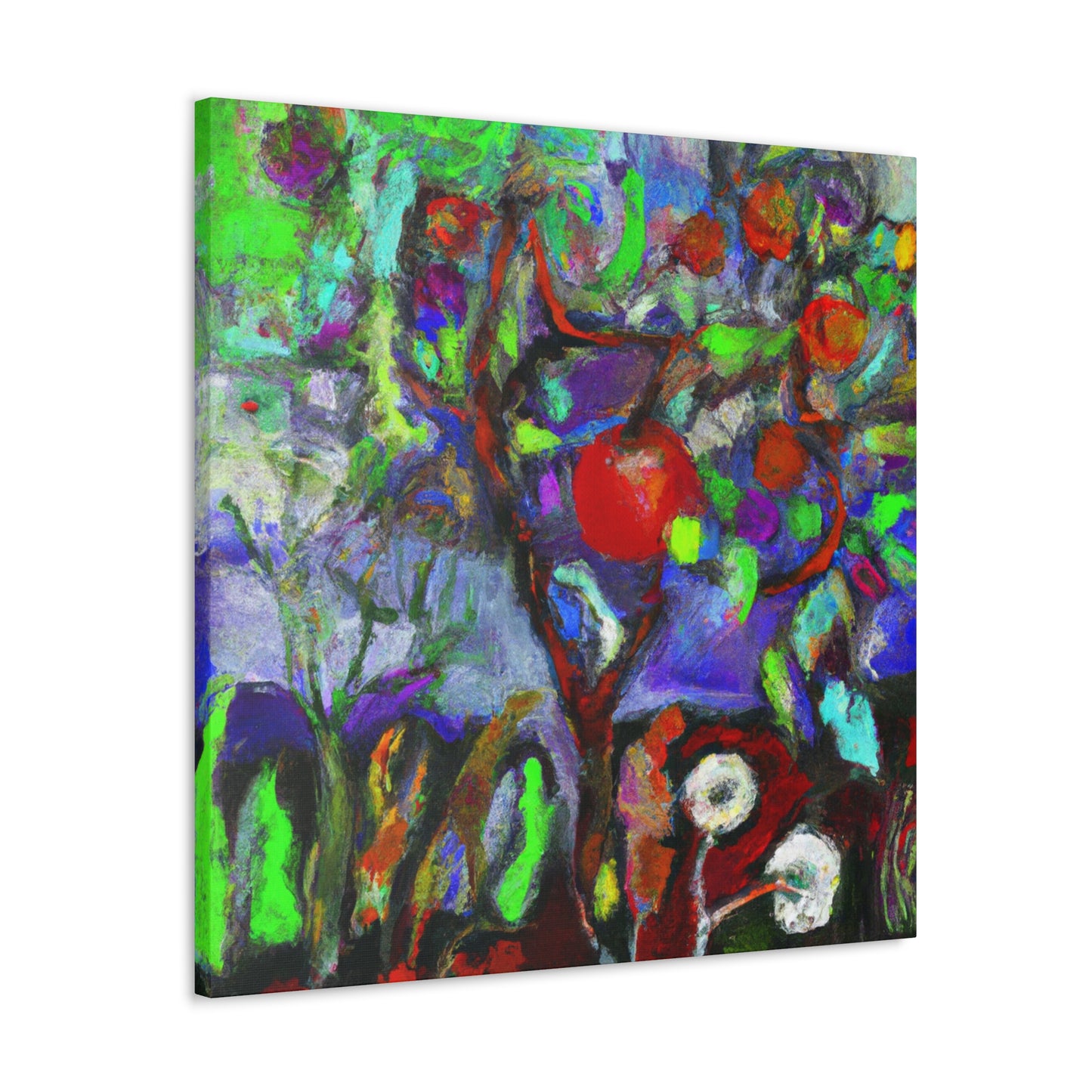 "Apple Tree Abstraction" - Canvas