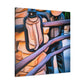 "Hitching Post Serendipity" - Canvas