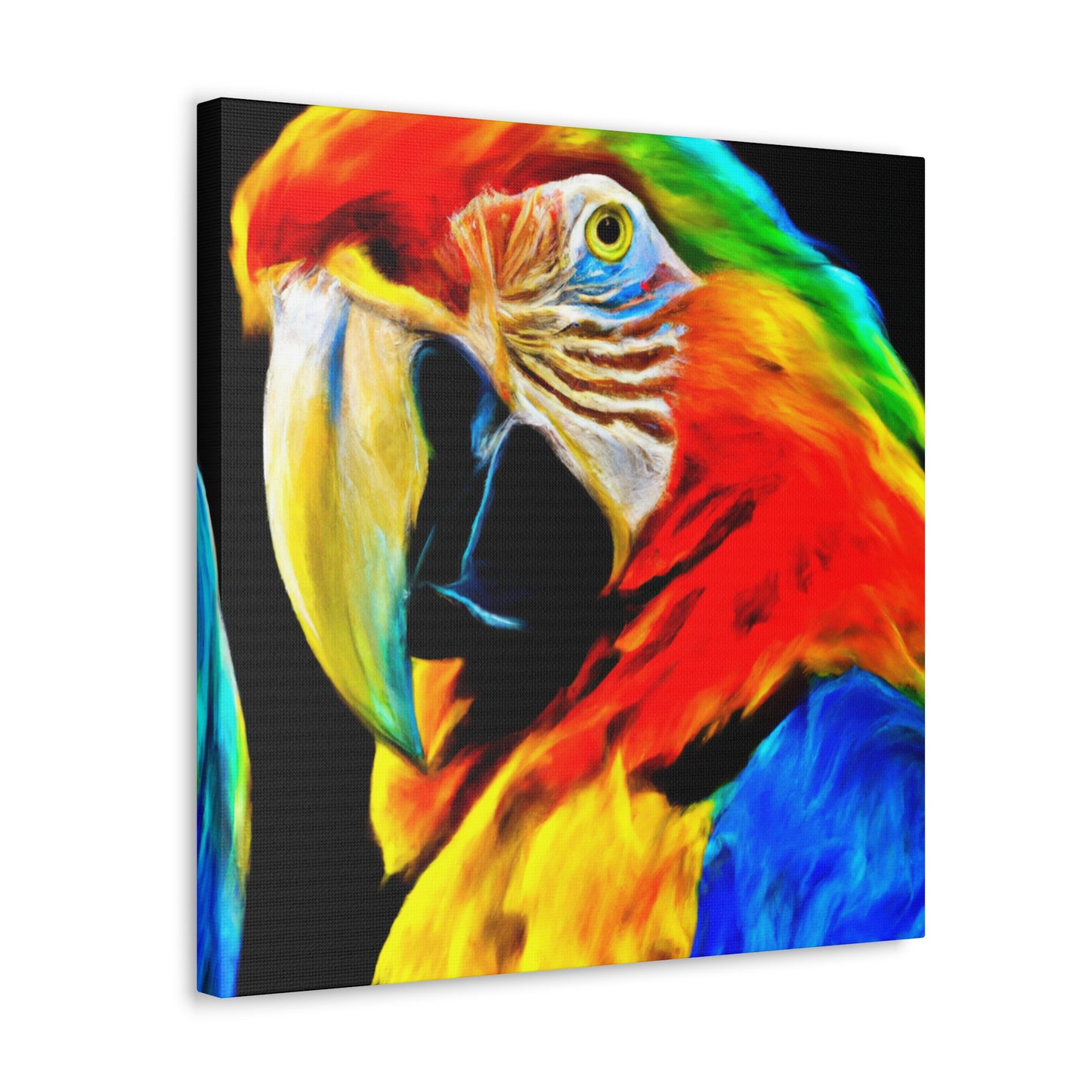 "Sky of Tropical Birds" - Canvas