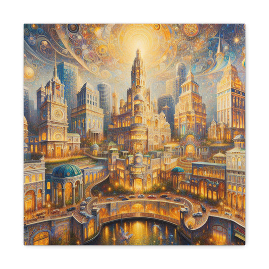 "City of Sunshine Splendor" - Canvas