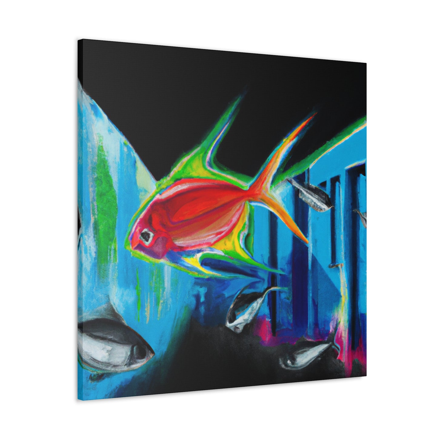 Neon Tetra Radiance - Canvas