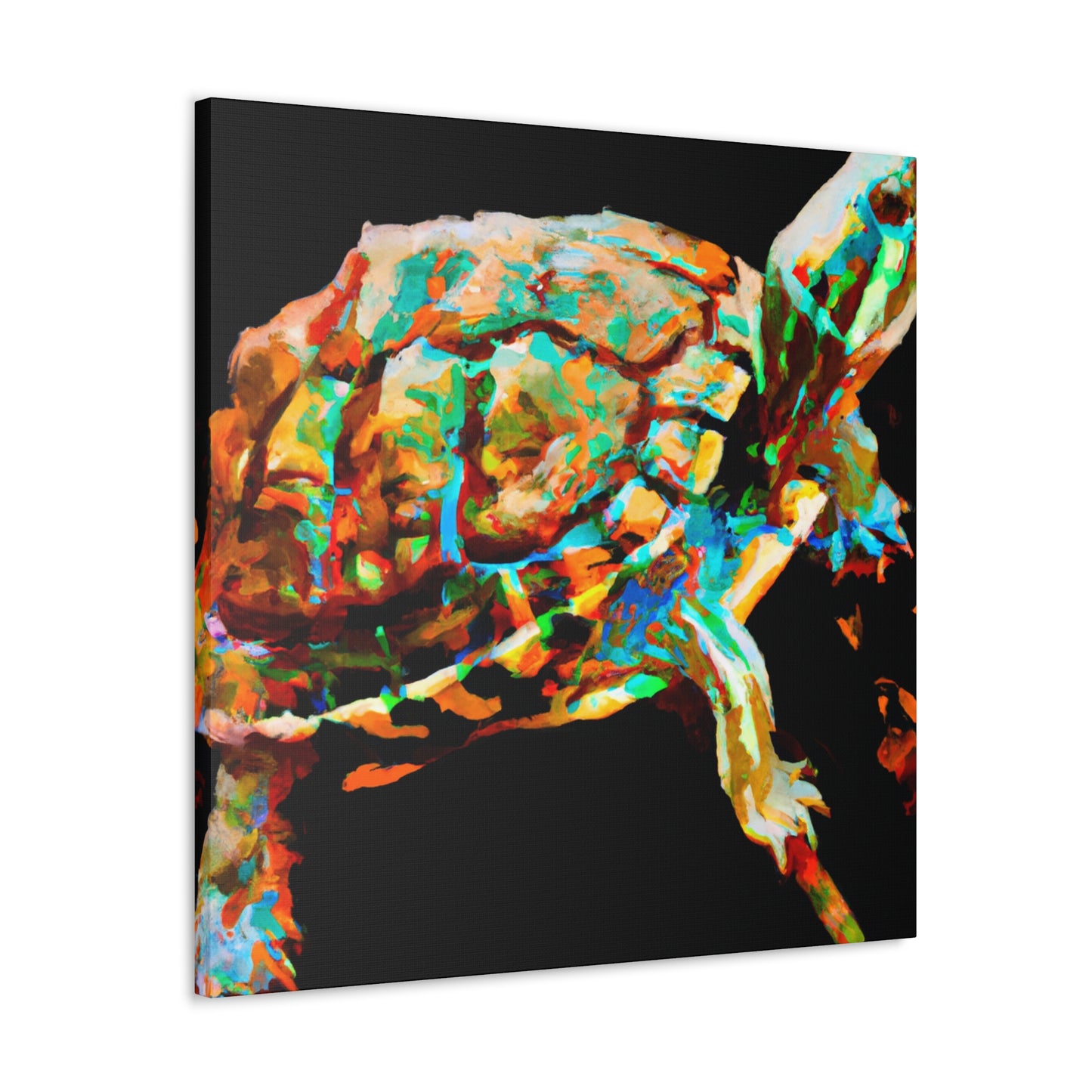 "Box Turtle Dreamscape" - Canvas