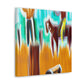 "Hitching Post Reimagined" - Canvas