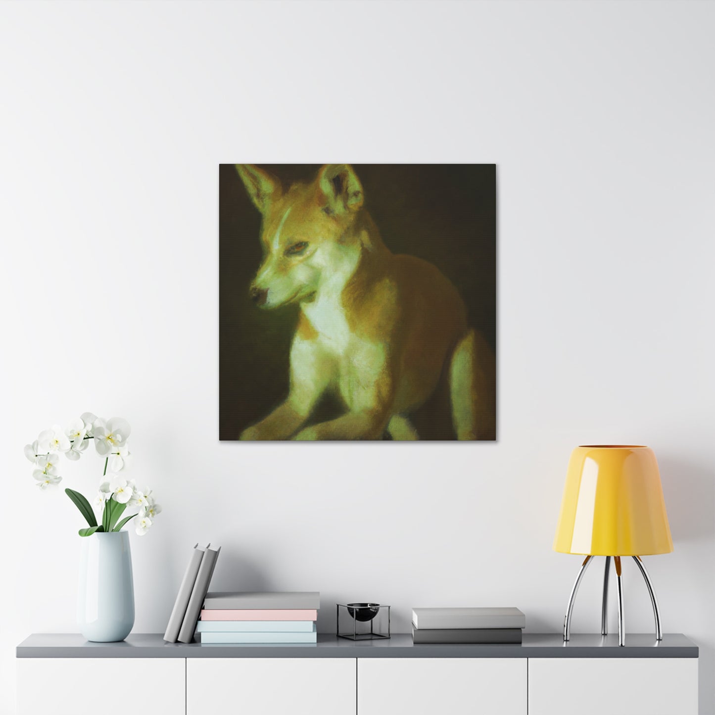 "Dingo of the Renaissance" - Canvas