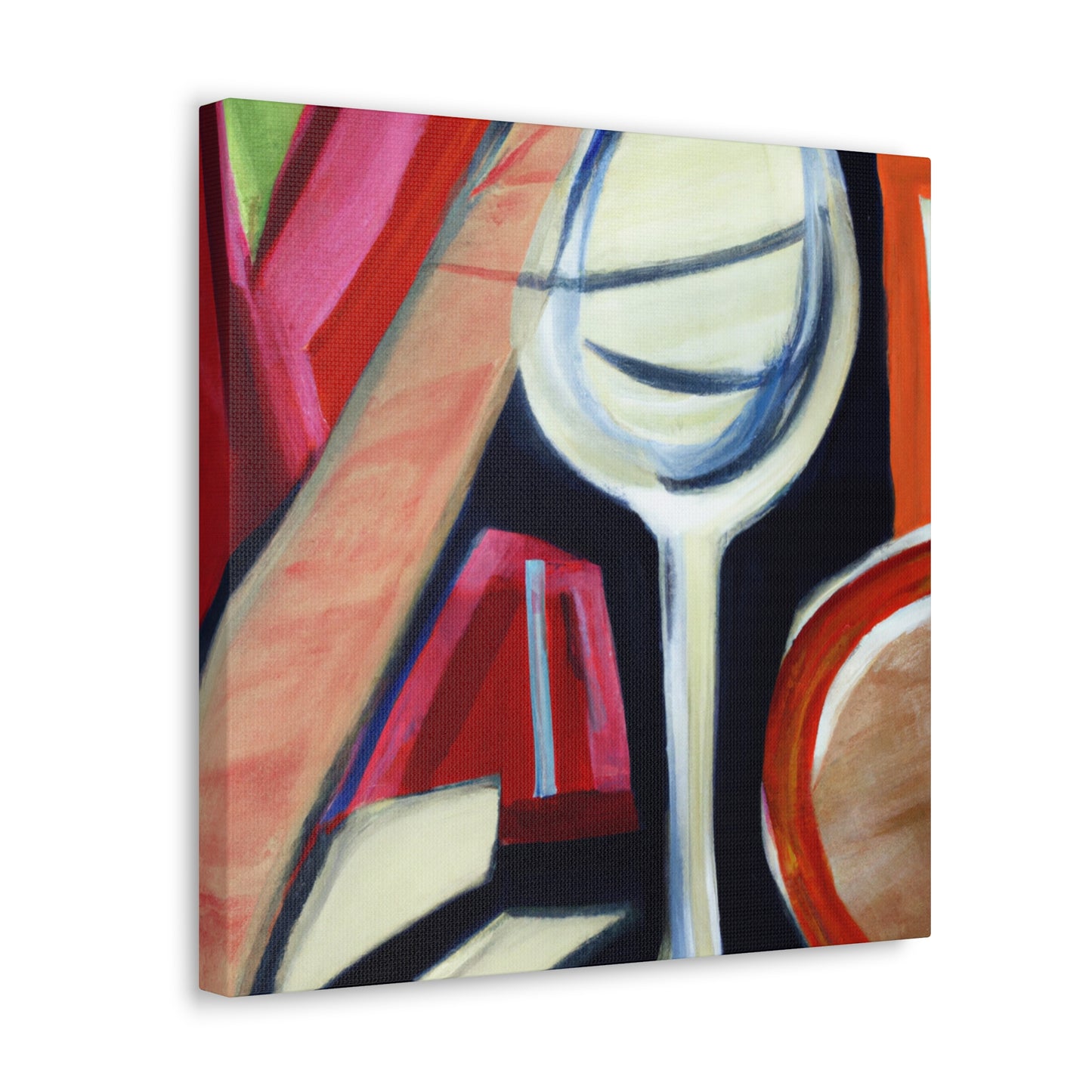 "Glow of the Wineglass" - Canvas