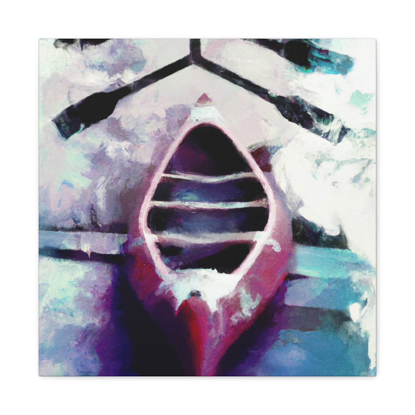 Kayak of the Waves - Canvas