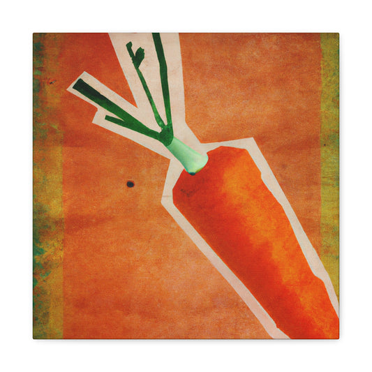 "Carrot in Art Deco" - Canvas