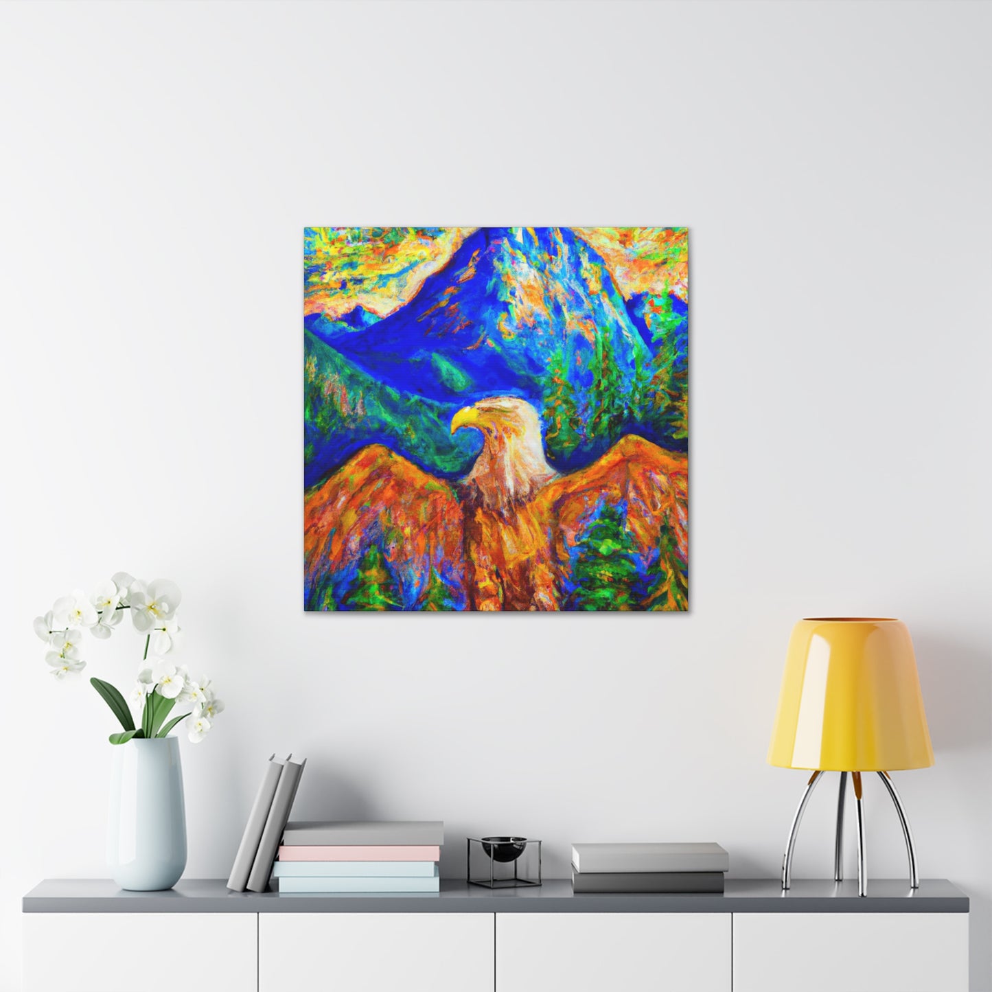 "Majesty of the Bald Eagle" - Canvas