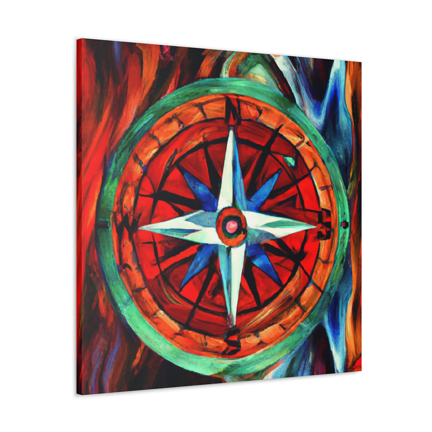 "Compass of Directionality" - Canvas