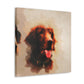 "Irish Setter Majestic Poise" - Canvas