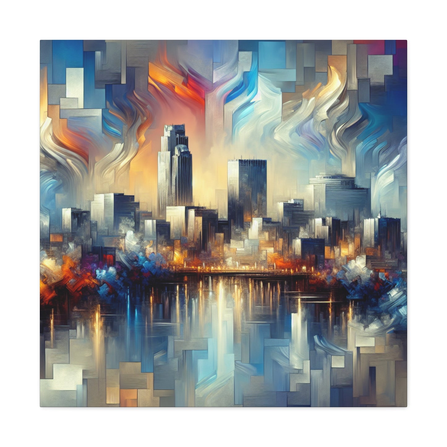 Vibrant Heartland Dreams - Canvas