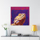 "Bearded Dragon Charm" - Canvas