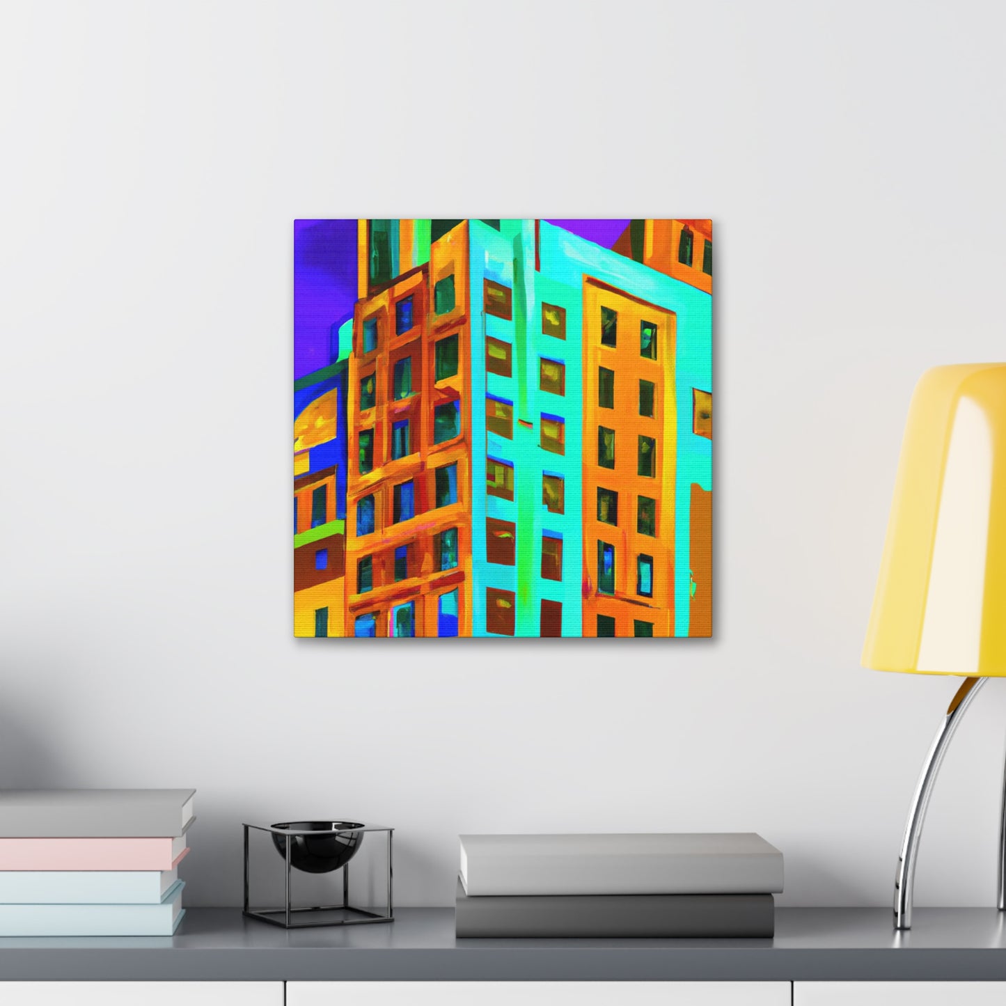 "Old Meets New Neoclassic" - Canvas