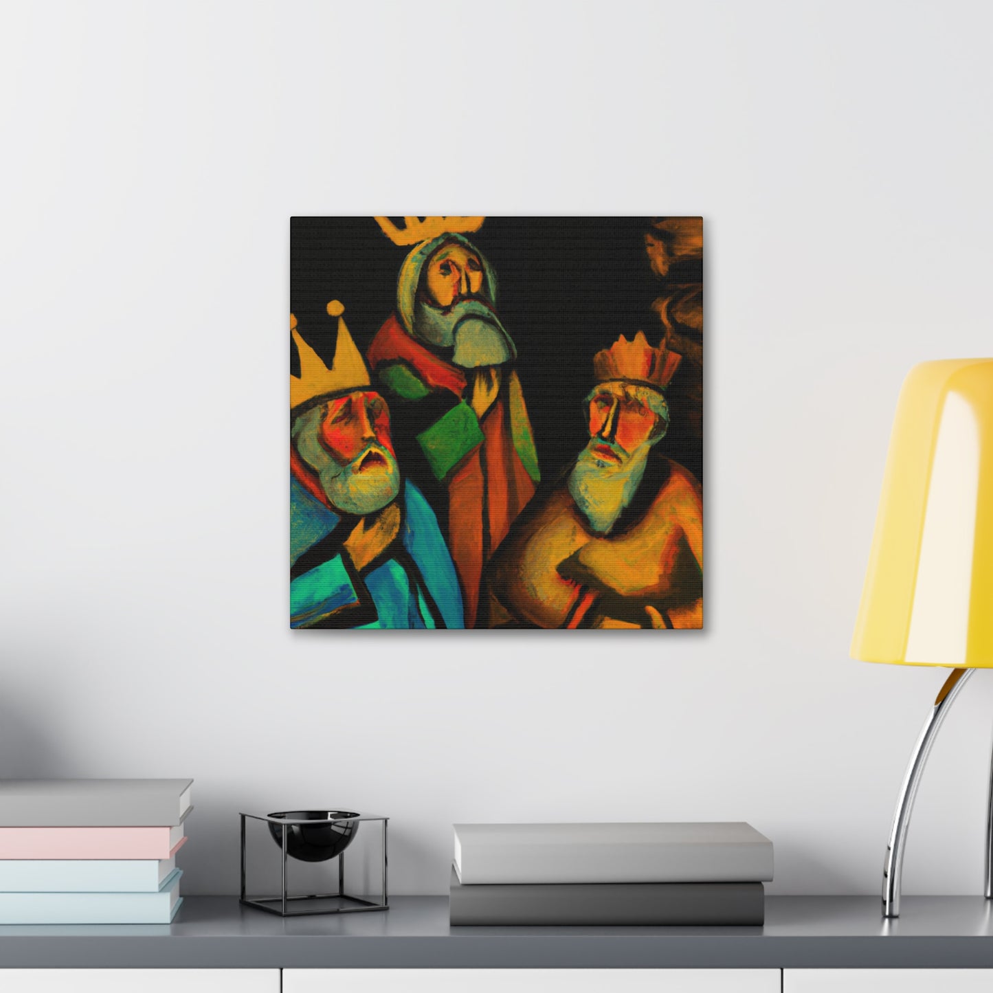 Wise Men Adoration. - Canvas