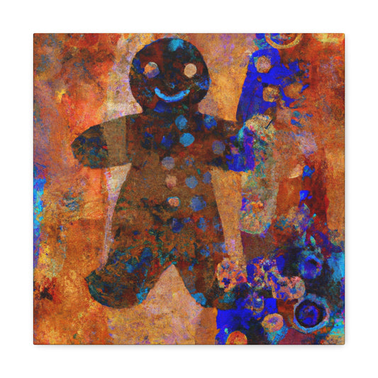 Gingerbread Man Reverie - Canvas