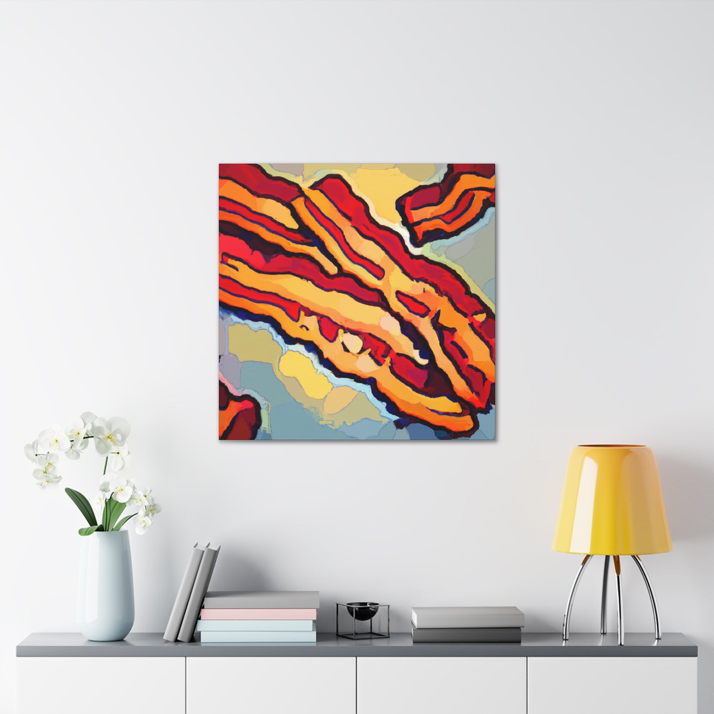 "Bacon in Pop Art" - Canvas