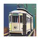 Tram in the Twilight - Canvas