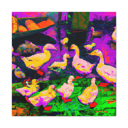 Duck in Distress - Canvas