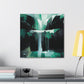 "Rushing Waterfall Beauty" - Canvas