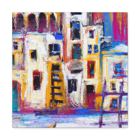 "Mediterranean Abstraction Views" - Canvas