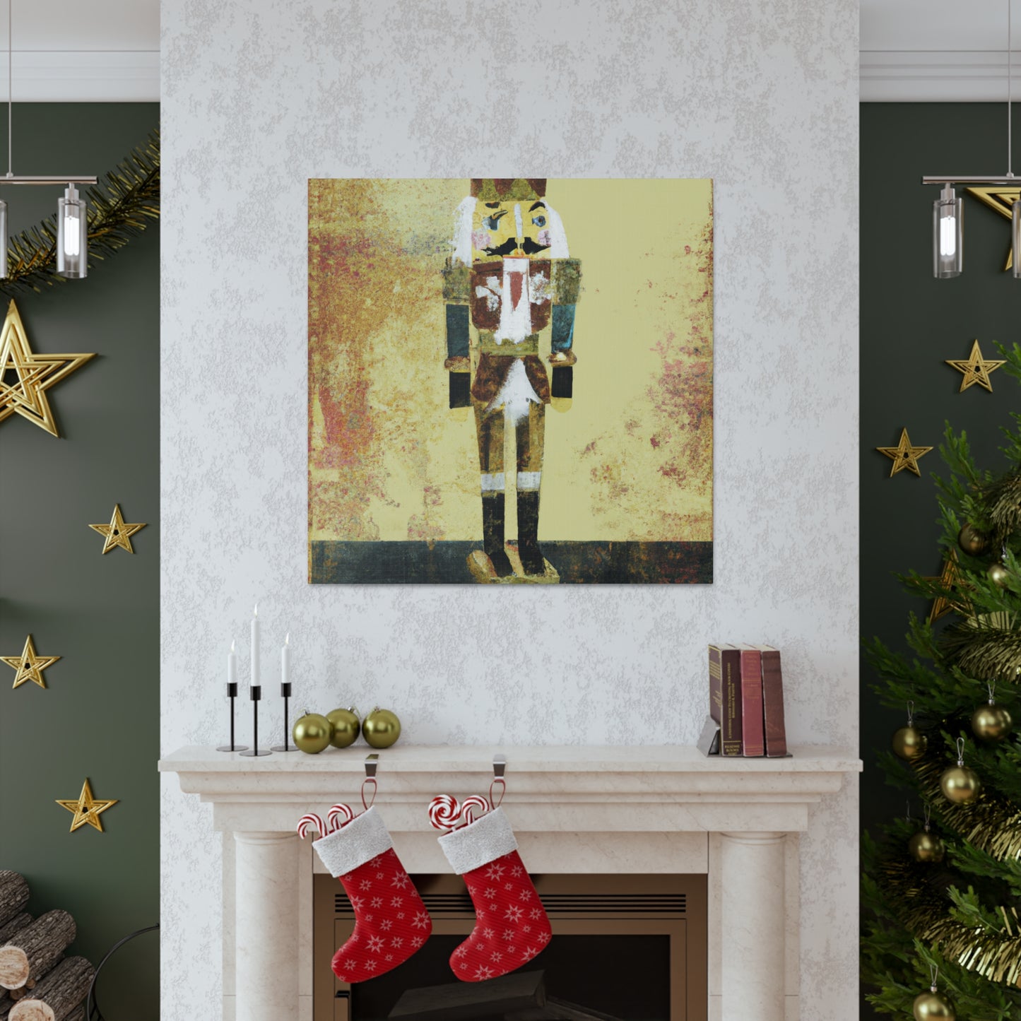 "Nutcracker Deco Dream" - Canvas