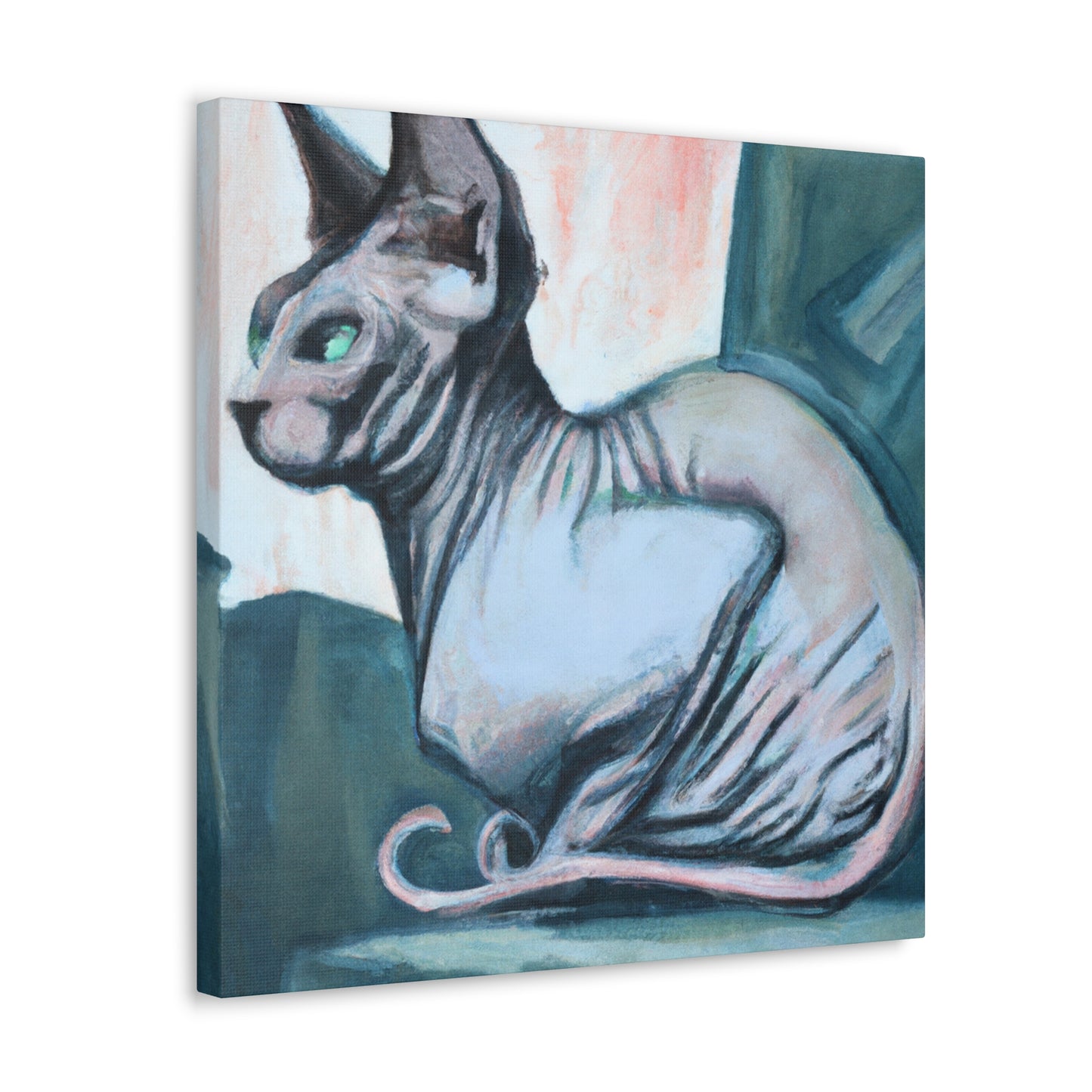 Mysterious Sphynx Art - Canvas