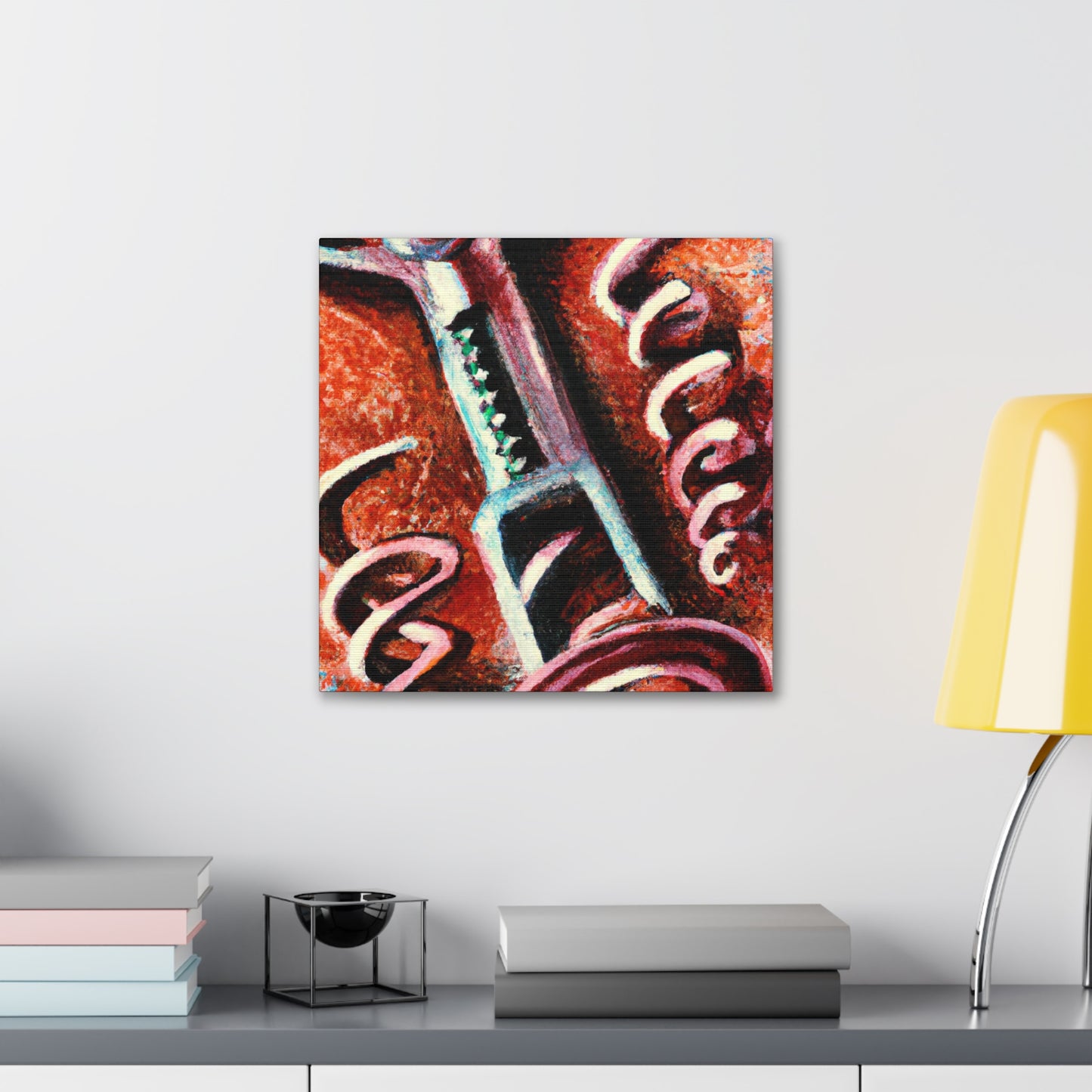 "Corkscrew with Neoclassicism" - Canvas