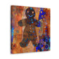 Gingerbread Man Reverie - Canvas