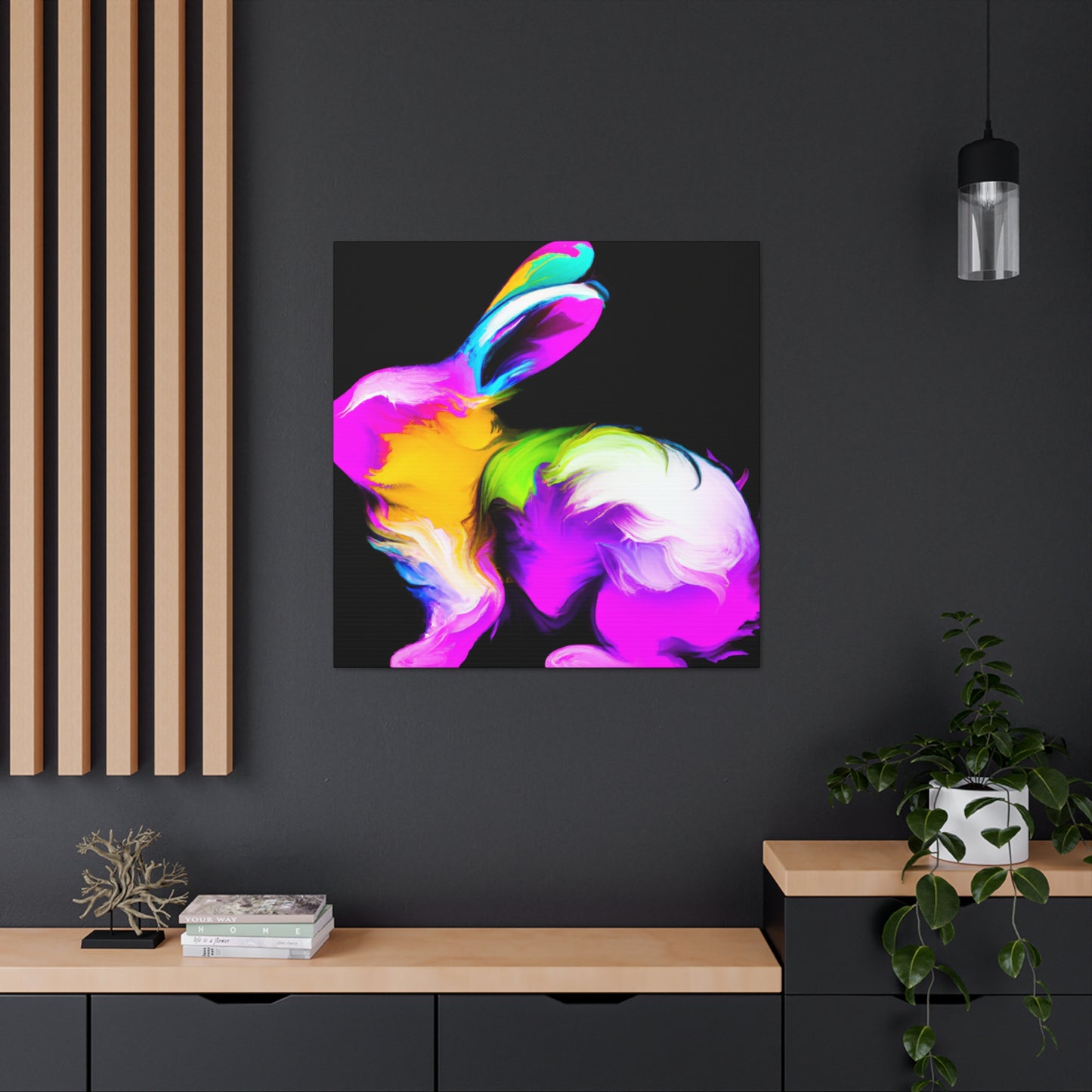 Frosty Arctic Hare - Canvas