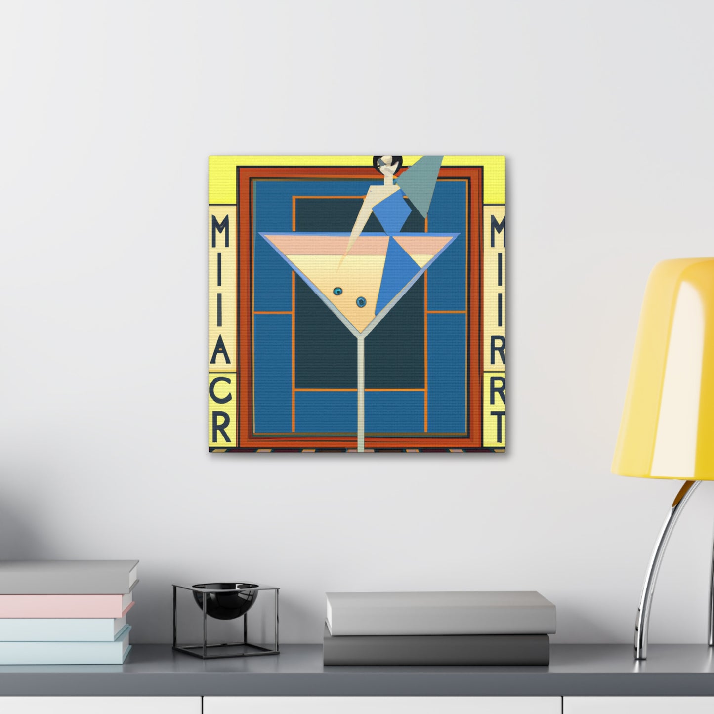 "Cocktail Hour Artistry" - Canvas