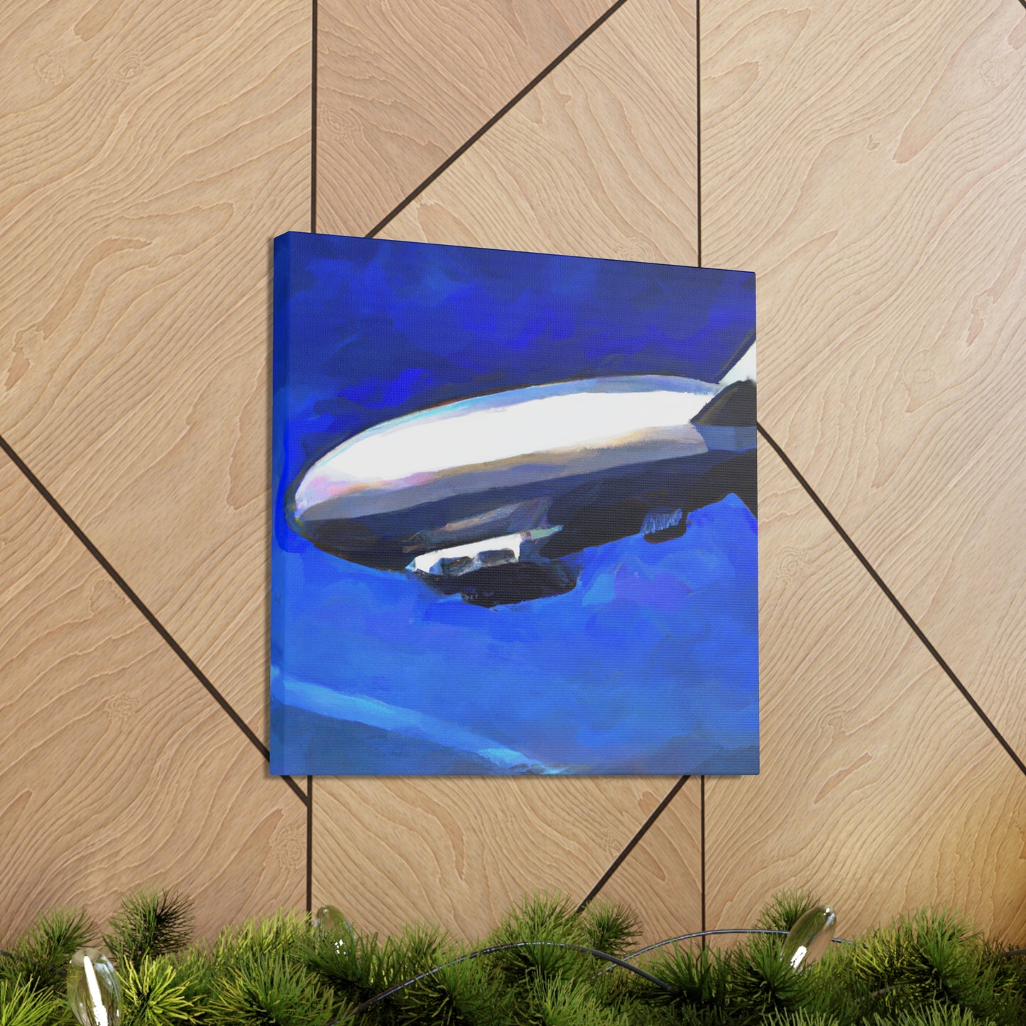 Floating Awe Blimp - Canvas