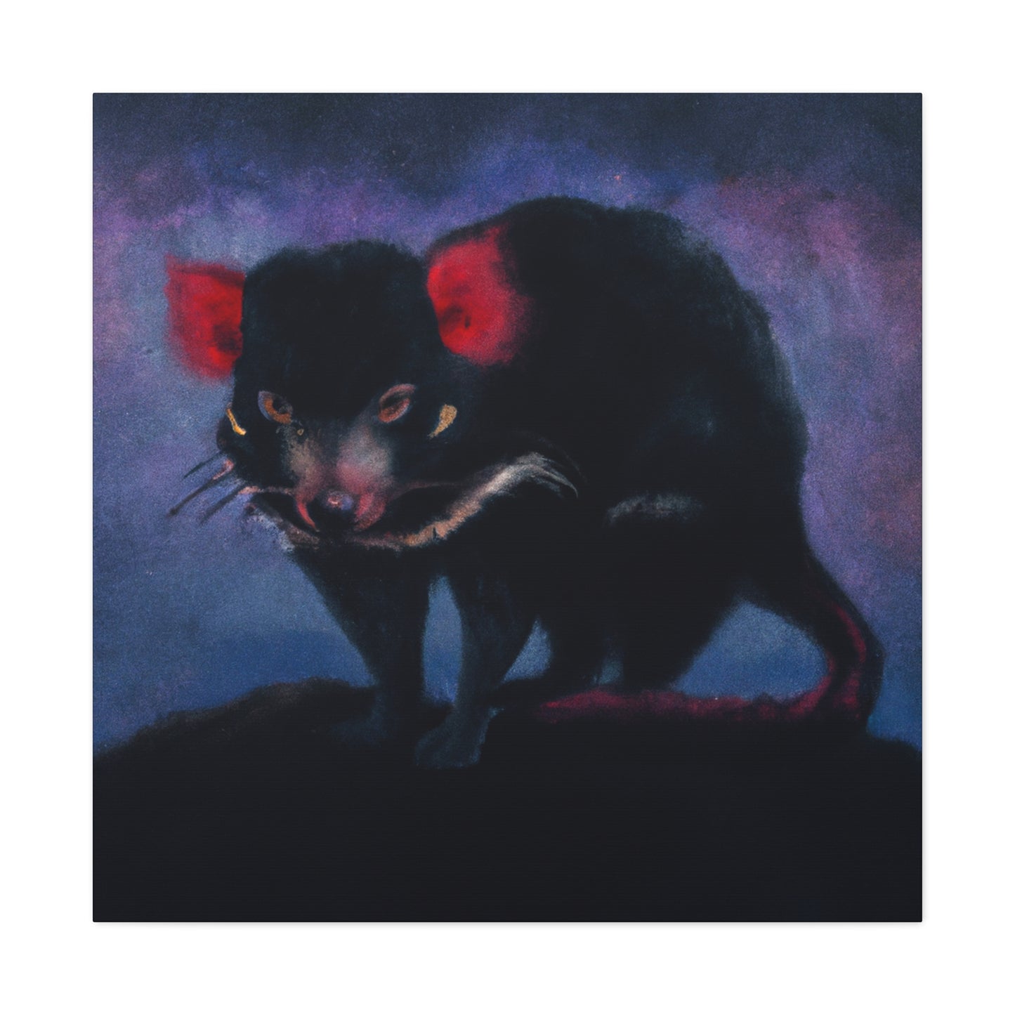 "Tasmanian Devil Surrealism" - Canvas