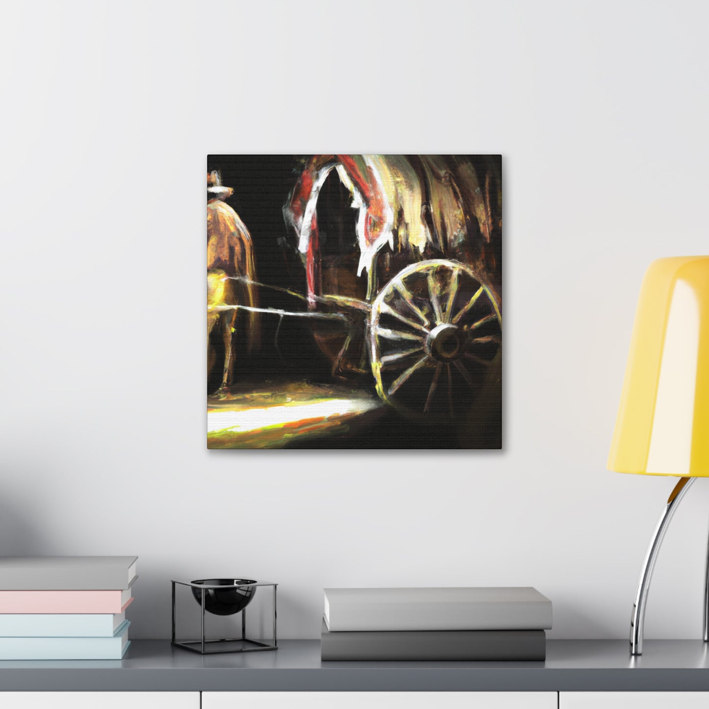 "Chuck Wagon Splendor" - Canvas