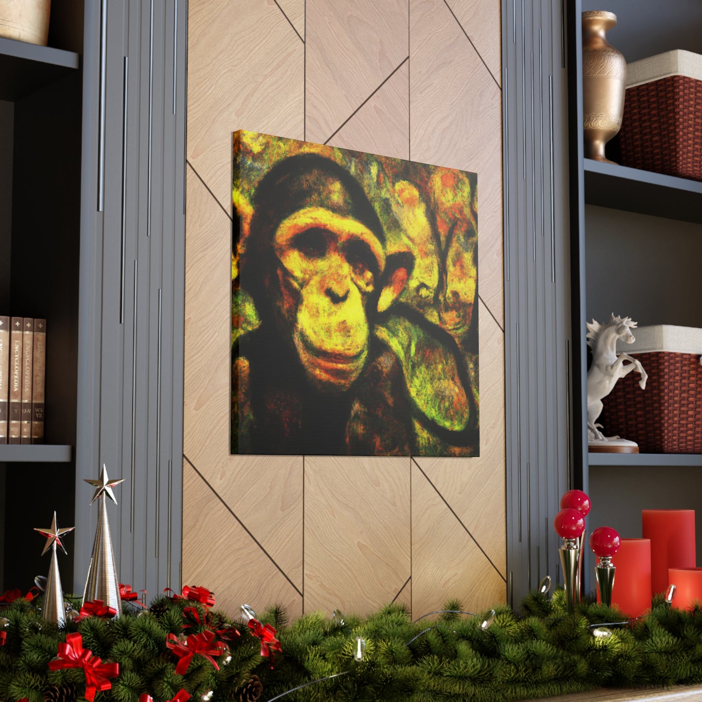 Chimpanzee Dreamscape - Canvas