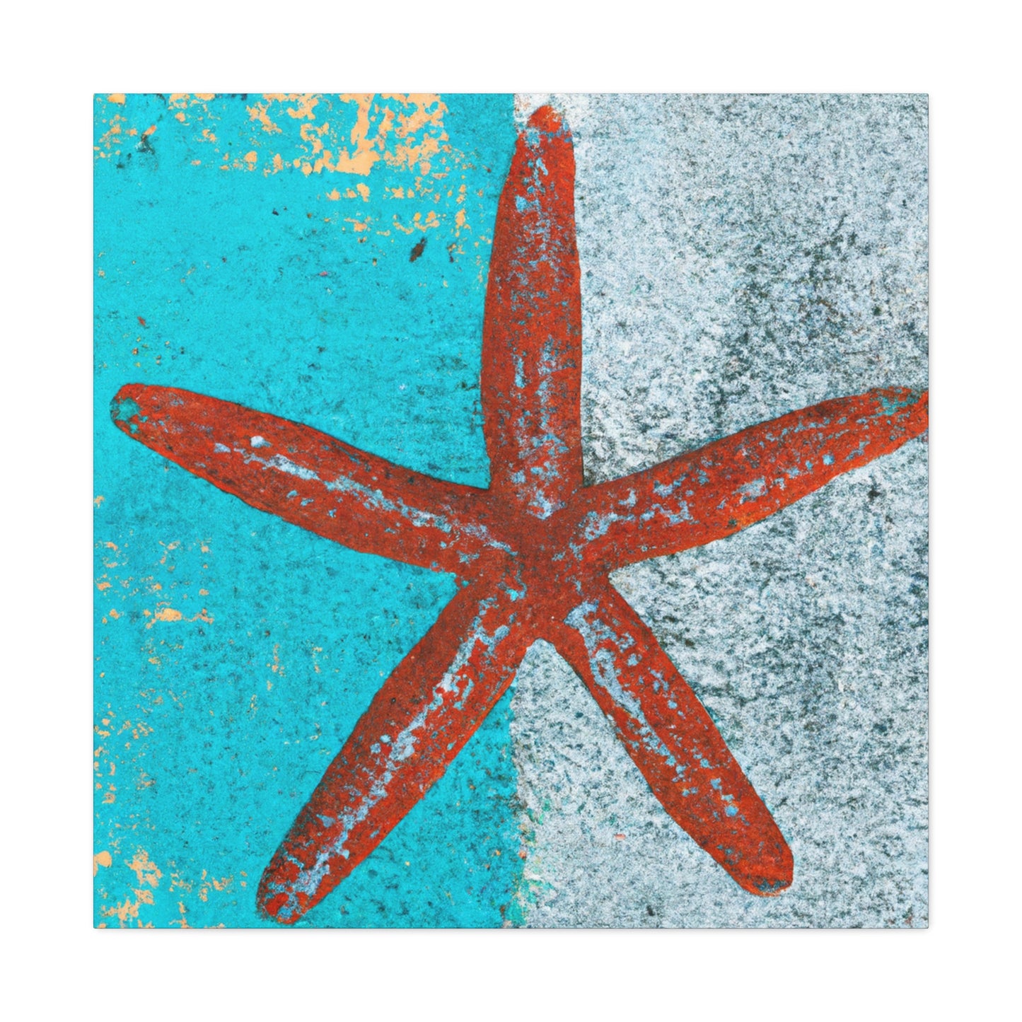 "Starfish on the Beach" - Canvas