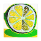 Lemon Folk Art Painting - Canvas