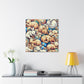 Whimsical Slumbering Creatures - Canvas