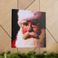 Santa's Holiday Sparkle - Canvas