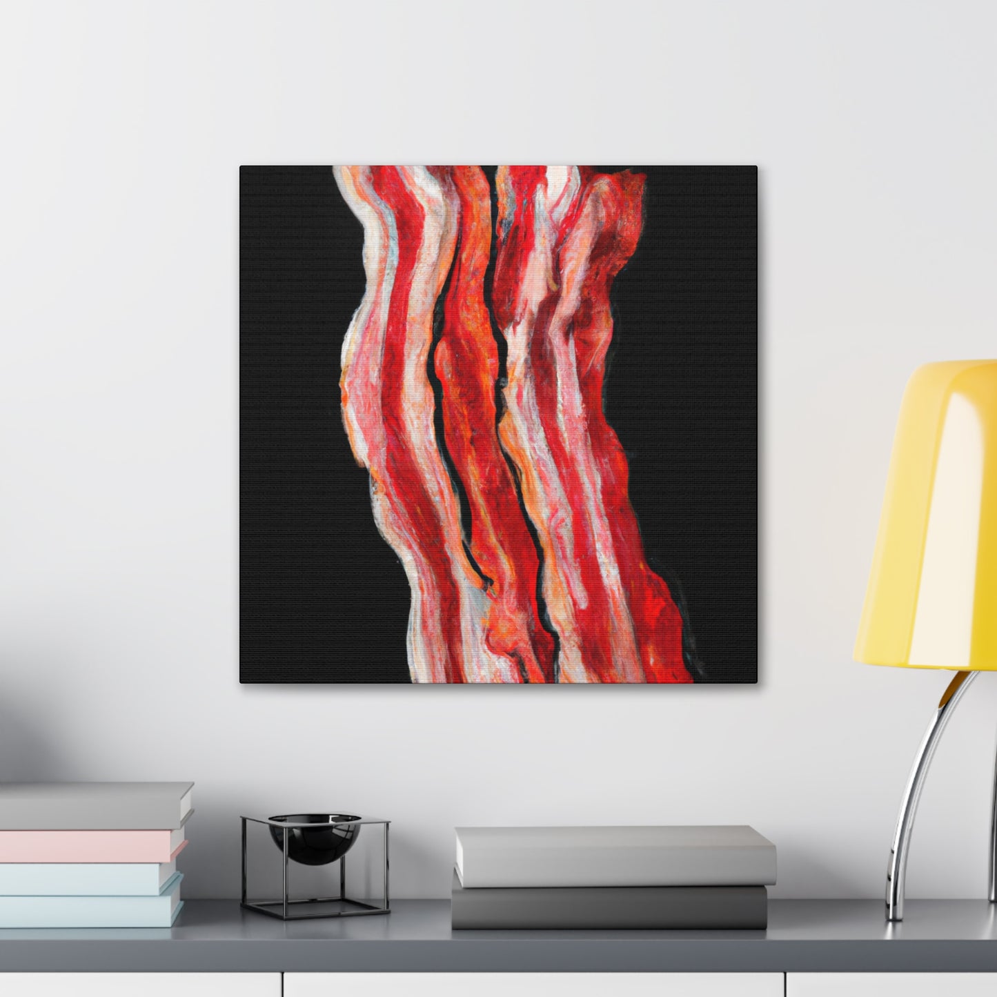 Bacon Minimalism Piece - Canvas