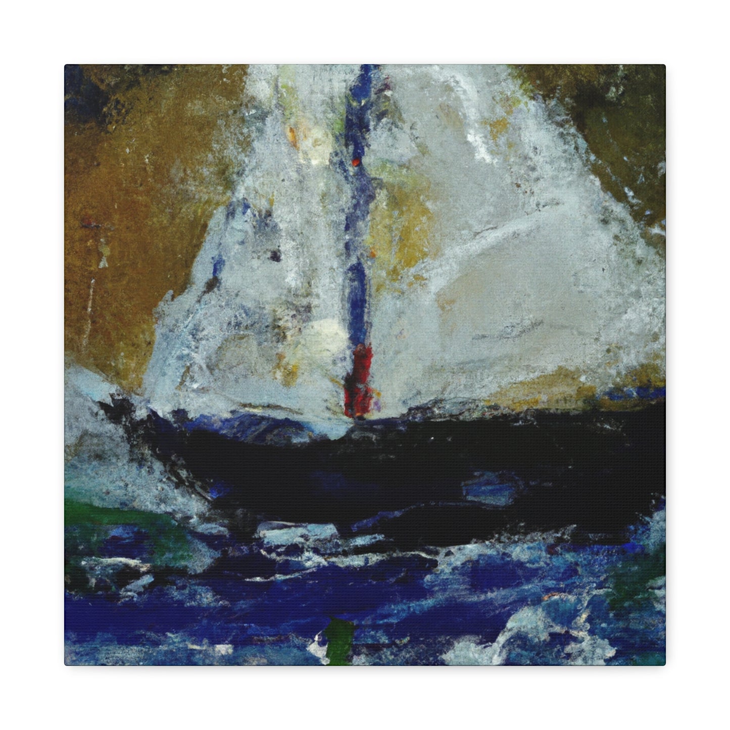 "Sailing Amongst Expressionism" - Canvas