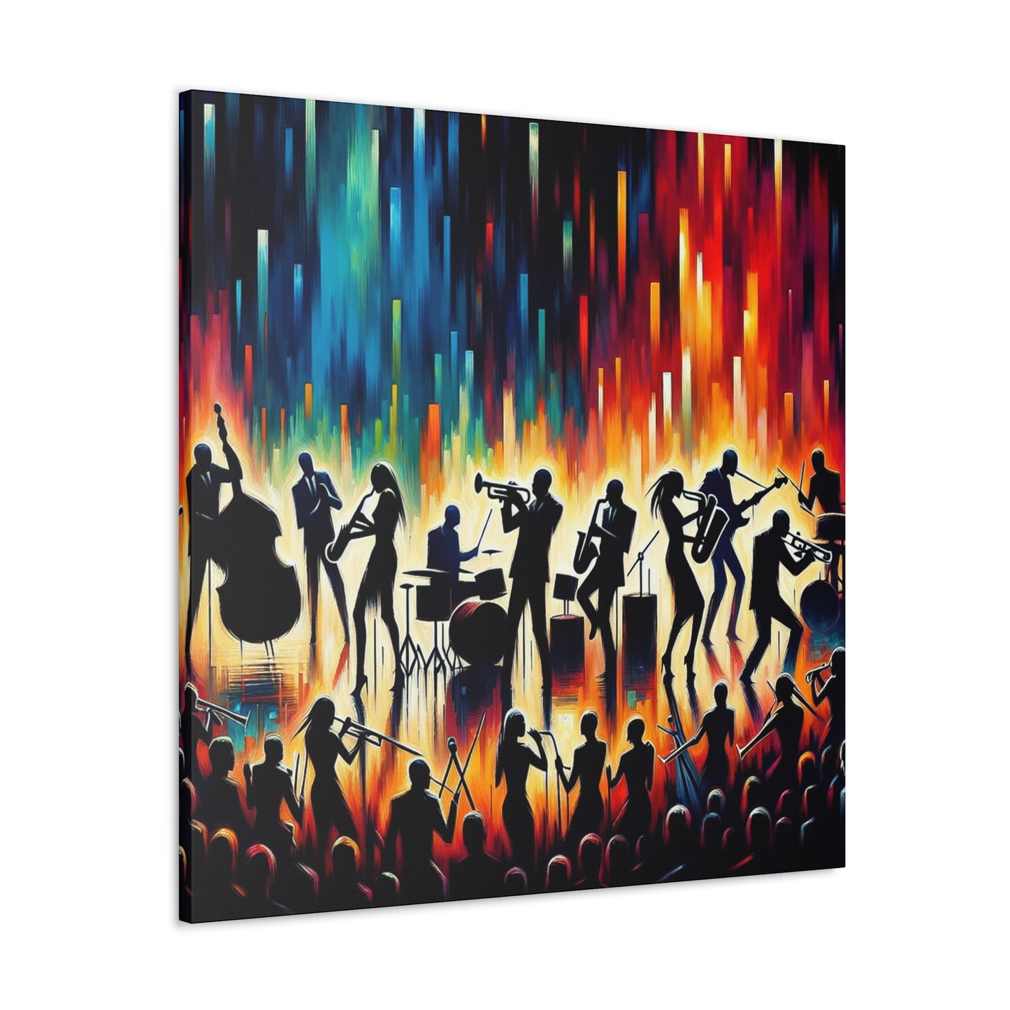 "Harmonious Rhapsody Unveiled" - Canvas