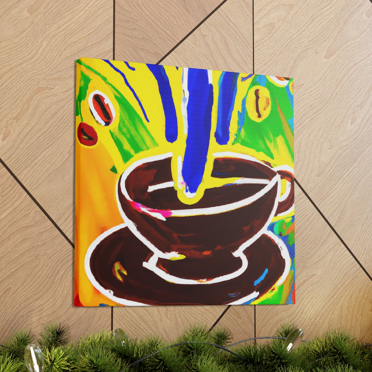 Coffee in Pop Art - Canvas