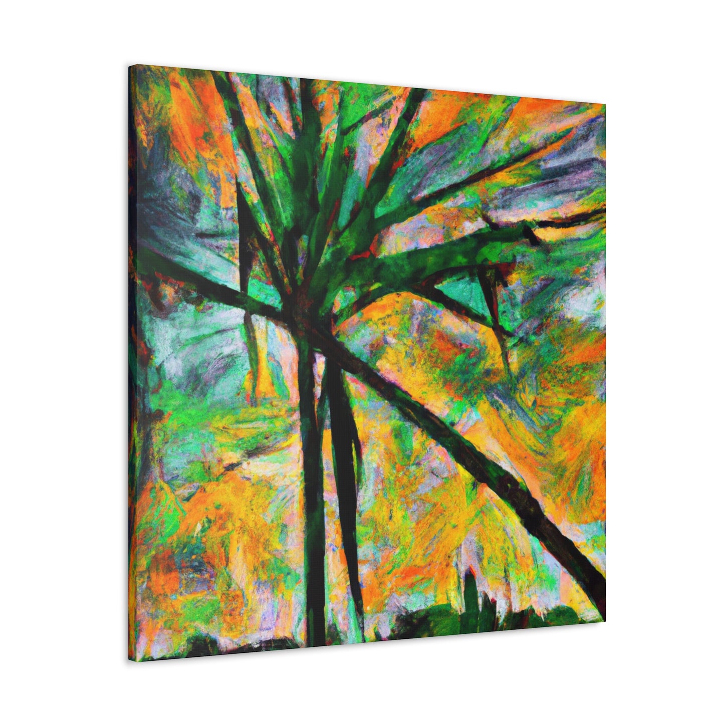 Palm in Abstraction - Canvas