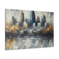 "Urban Symphony Unveiled" - Canvas