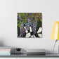 "Wisteria in Bloom" - Canvas