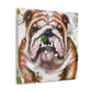 English Bulldog Bliss - Canvas