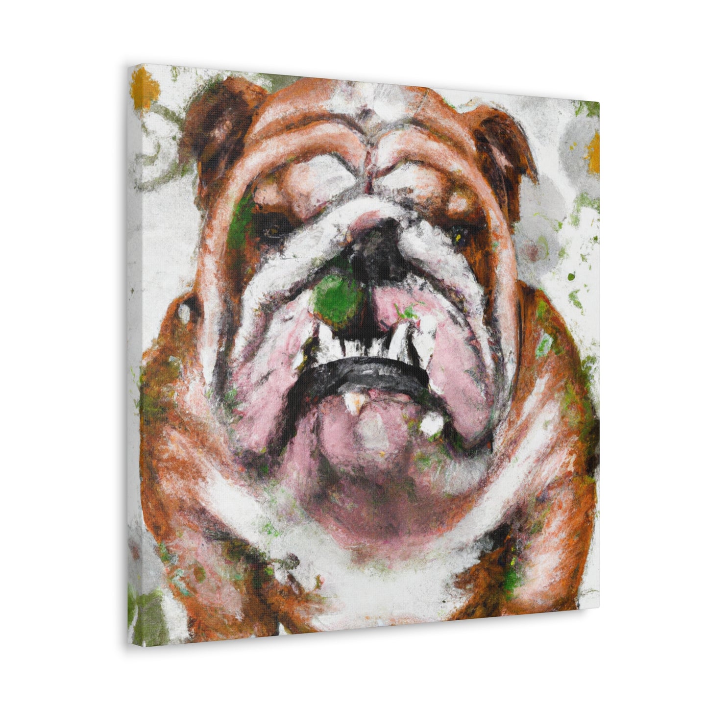 English Bulldog Bliss - Canvas