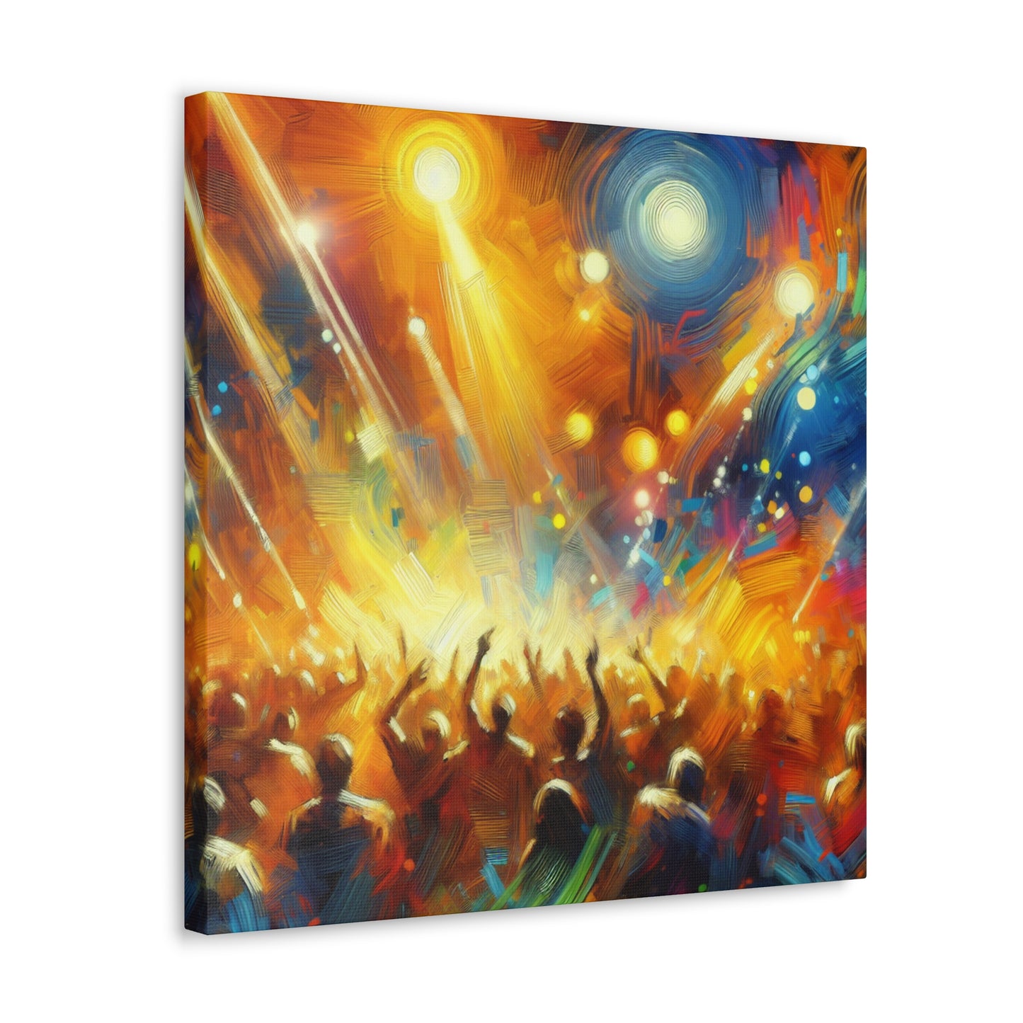 Euphoric Spectrum Unleashed - Canvas